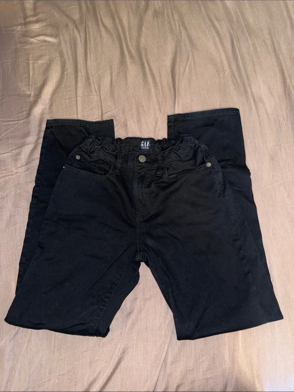 GAP Black Kids Straight Leg Pants